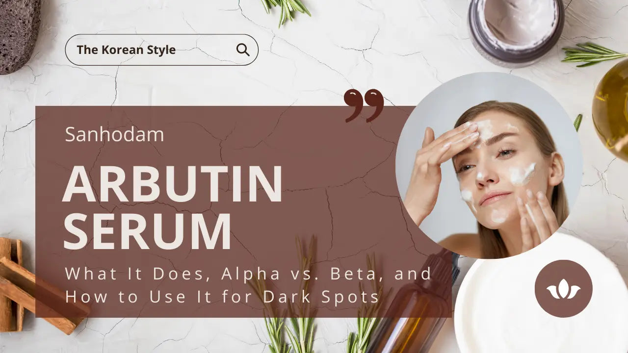 Arbutin-Serum-What-It-Does-Alpha-vs.-Beta-and-How-to-Use-It-for-Dark-Spots The Korean Style