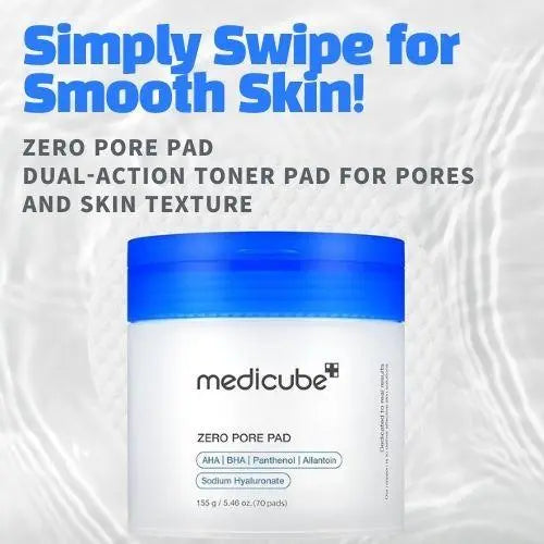 [Medicube] Zero Pore Pads 2.0 (70 units) The Korean Style