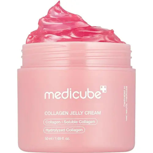 [medicube] Collagen Jelly Cream - Niacinamide & Freeze-Dried Hydrolyzed Collagen (1.69 Fl Oz, 50ml) The Korean Style