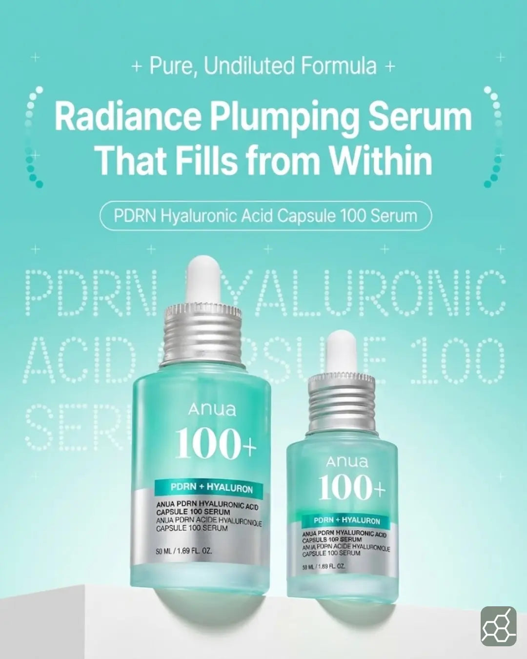 ANUA PDRN HYALURONIC ACID CAPSULE 100 SERUM (30mL ≈ 1.01 fl. oz.)