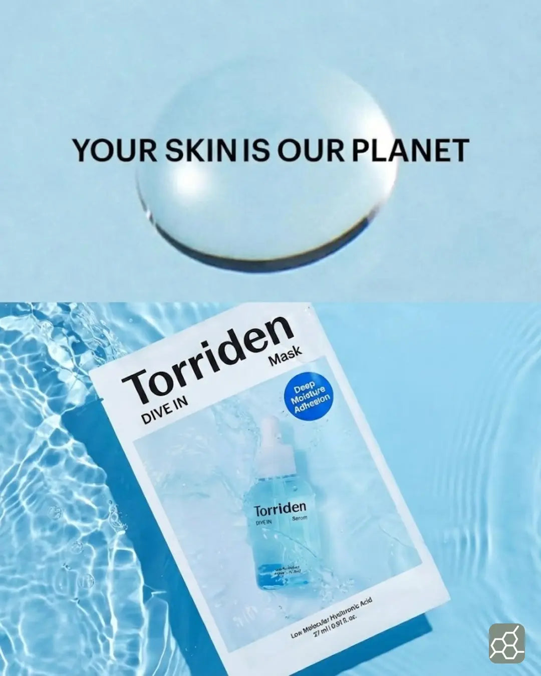 Torriden DIVE IN Low Molecular Hyaluronic Acid Mask (10 sheets