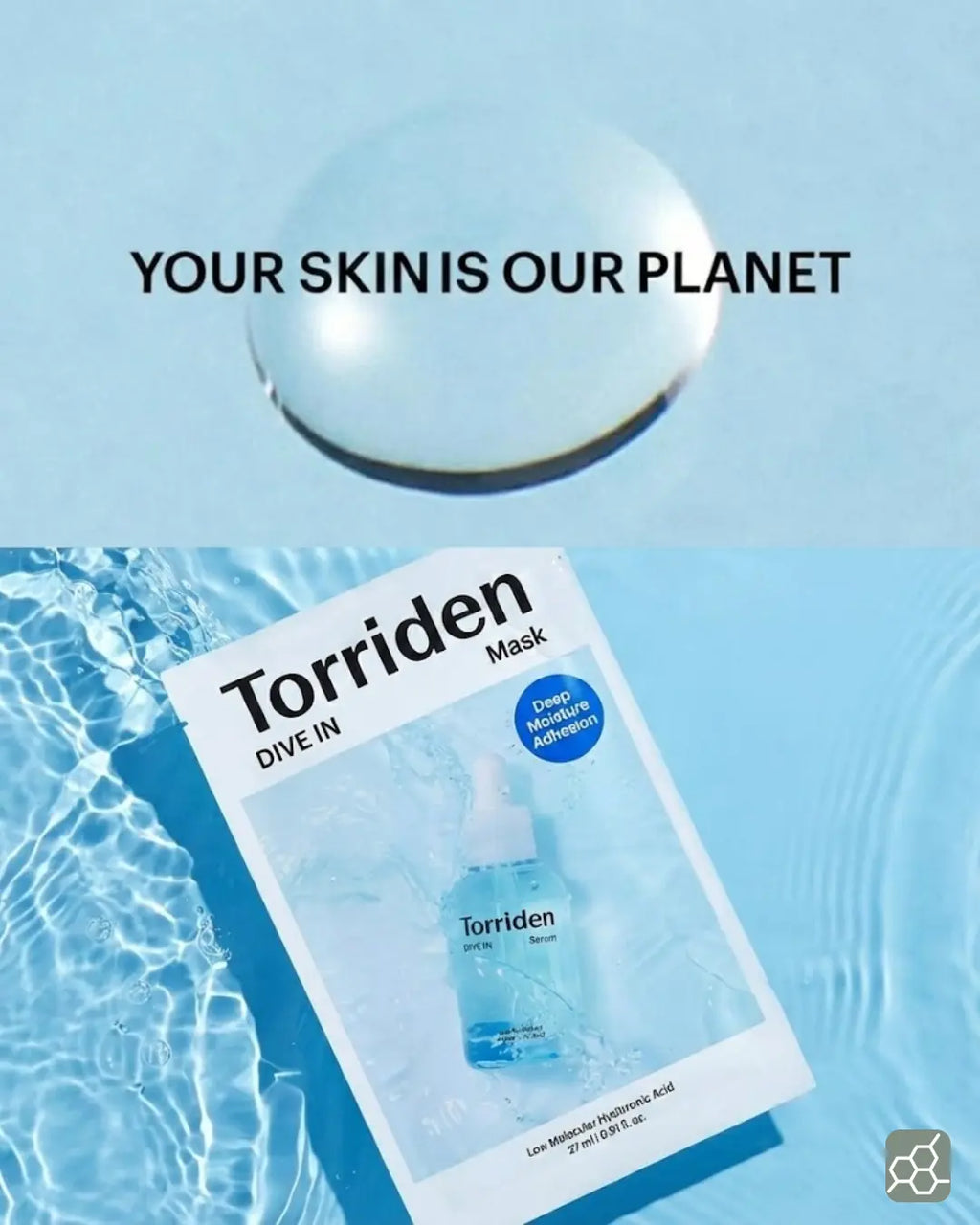 Torriden DIVE IN Low Molecular Hyaluronic Acid Mask (10 sheets)
