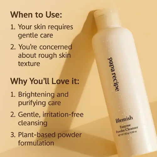 Papa Recipe Blemish Enzyme Large-Size Cleansing Powder 130g The Korean Style