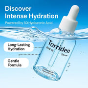 Torriden Dive-In hyaluronic acid serum 100ml soothing hydration (50ml x2ea) - The Korean Style