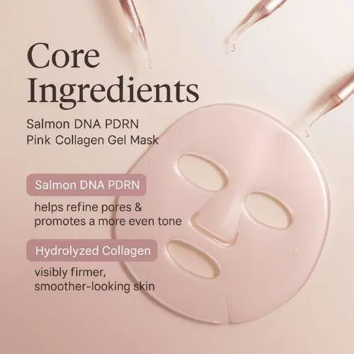 [medicube] Salmon DNA PDRN Pink Collagen Jelly Gel Mask (28g × 4ea) The Korean Style