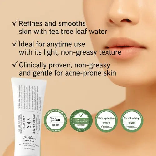 Dr Althea 345 Relief Cream set | 50 ml + 10 ml x2 (Total 70ml) The Korean Style