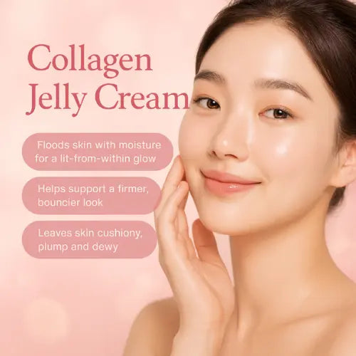 [medicube] Collagen Jelly Cream - Niacinamide & Freeze-Dried Hydrolyzed Collagen (1.69 Fl Oz, 50ml) The Korean Style