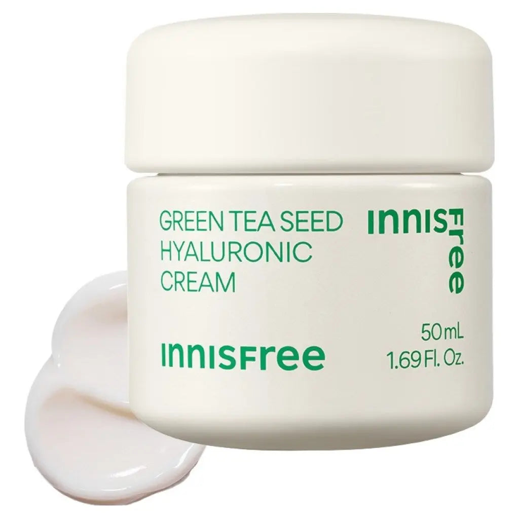 Innisfree Green Tea Seed Hyaluronic Acid Hydrating Cream, 50ml