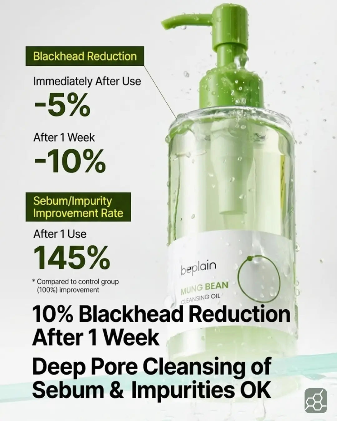 beplain mung bean cleansing Oil(200mL ≈ 6.76 fl. oz.)