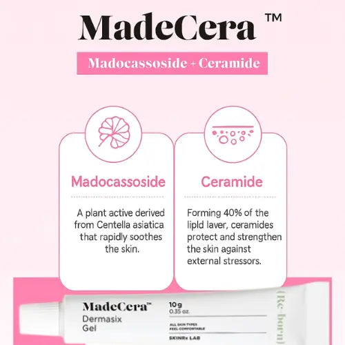 MadeCera Dermasix gel cica spot shield 10 g The Korean Style