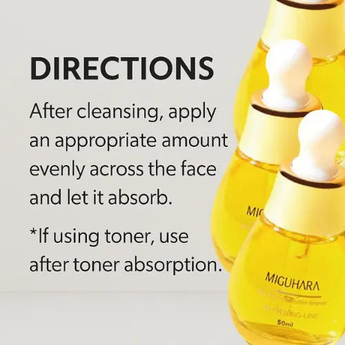 MIGUHARA Ultra Whitening Perfect Ampoule (50ml) The Korean Style