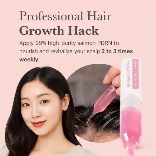[medicube] Salmon DNA PDRN Pink One Day Serum - 99% PDRN Ampoule, Collagen, Glutathione, Hyaluronic Acid (0.05 Fl Oz × 10ea) The Korean Style