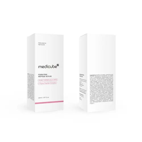 [medicube] PDRN Pink Peptide Serum - Peptide, Niacinamide, Hydrating & Firming (1.01 Fl Oz, 30ml) The Korean Style