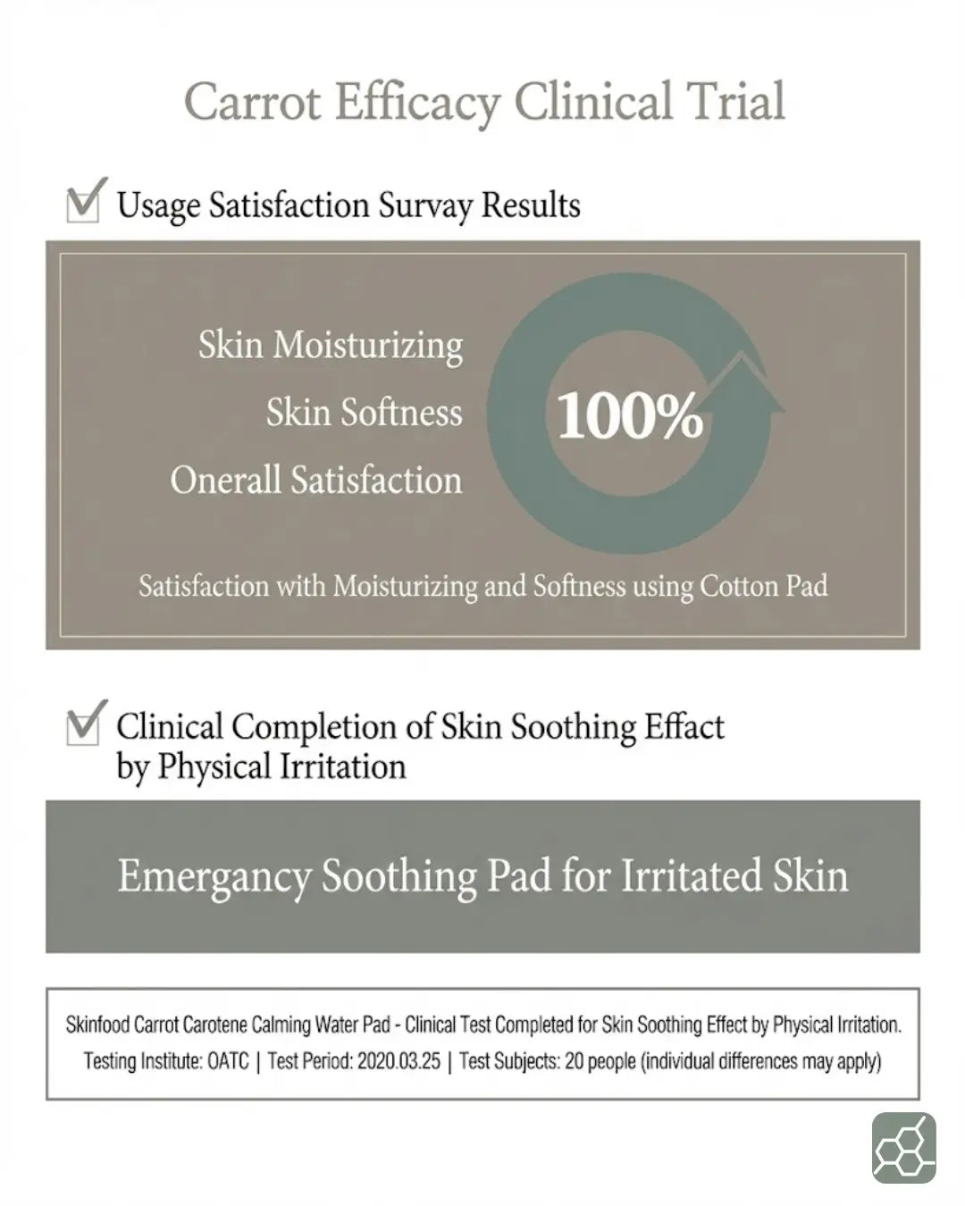 SKINFOOD Carrot Carotene Calming Water Pad (250g ≈ 8.82 oz. (60 sheets))