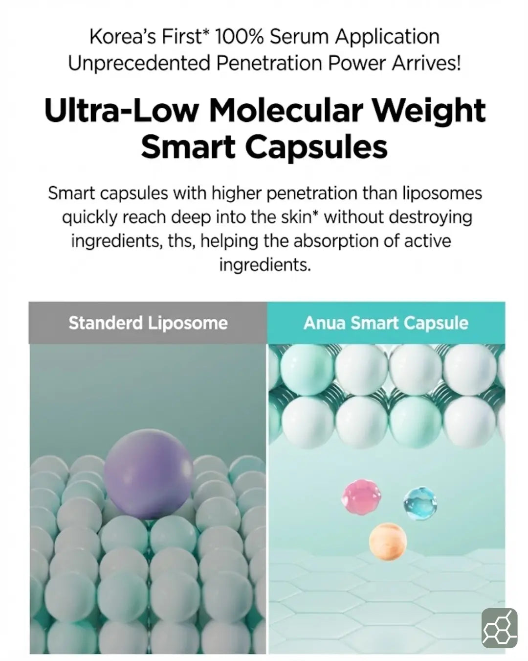 ANUA PDRN HYALURONIC ACID CAPSULE 100 SERUM (30mL ≈ 1.01 fl. oz.)