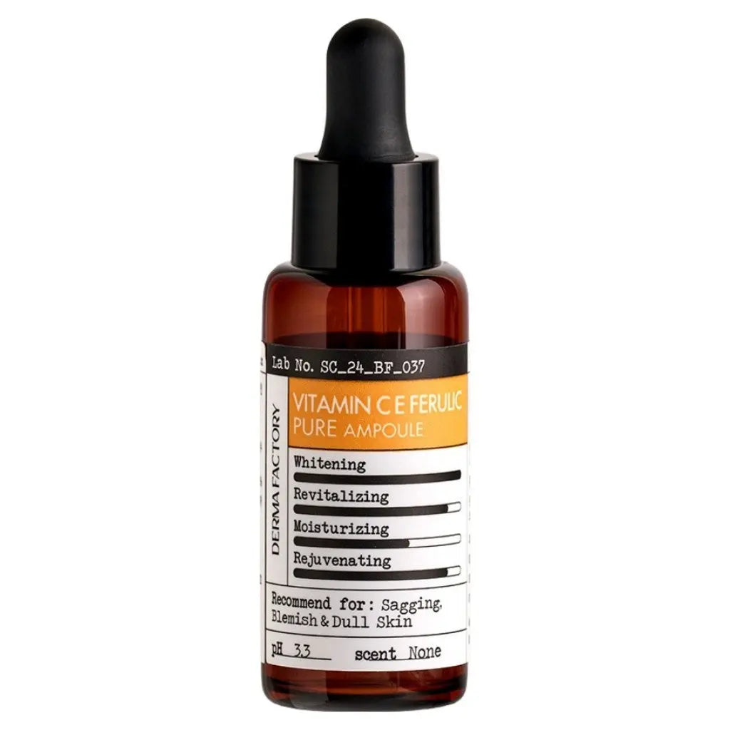 Derma Factory Pure Vitamin C E Ferulic Ampoule, 22ml