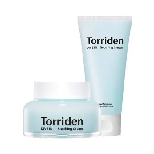 Torriden DIVE IN Hyaluronic Acid Soothing Cream 100ml (3.38 fl. oz) x 2ea