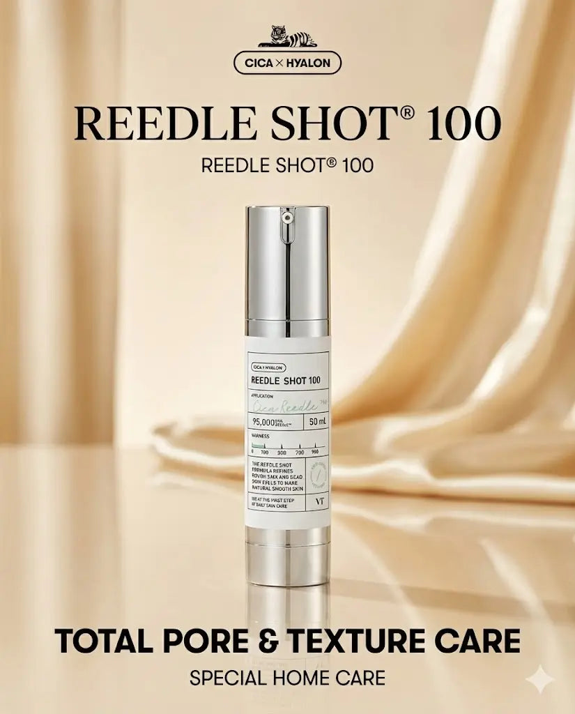 VT Reedle Shot 100 essence soothing cica booster (30ml) x2ea The Korean Style